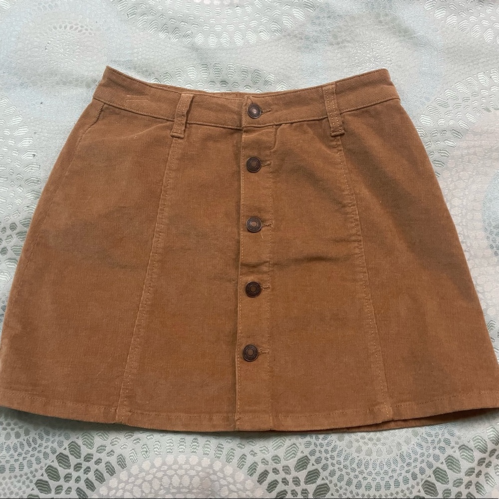 Sky and Sparrow Khaki Skirt